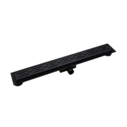 Verosan+ Duschrinnen-Komplettset Isel 70 Cm Matt-Schwarz