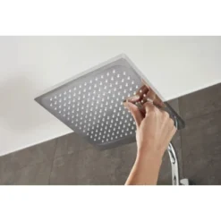 Hansgrohe Duschsystem Crometta E 240 Mm Mit Thermostat Weiß-Chrom -Badezimmerprodukte Geschäft ck Clean 1284 27271000 tif