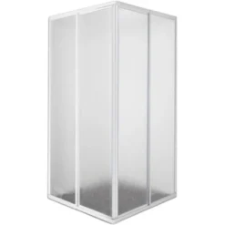 Sanotechnik Eckdusche 185 Cm X 73 Cm - 88 Cm