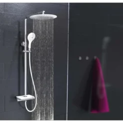 Eisl Überkopfbrause-Set Grande Vita Mit Thermostatablage Chrom-Weiß 8 Eisl Überkopfbrause-Set Grande Vita Mit Thermostatablage Chrom-Weiß -Badezimmerprodukte Geschäft esetgrandevitachromweiss 4