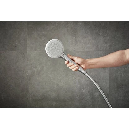 Hansgrohe Handbrause Croma 100 Vario Mit 4 Strahlarten Chrom 6 Hansgrohe Handbrause Croma 100 Vario Mit 4 Strahlarten Chrom – Bild 6