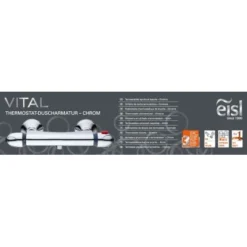 Eisl VITAL Thermostat Duscharmatur Chrom -Badezimmerprodukte Geschäft italmitverbrhschutzchrom 4