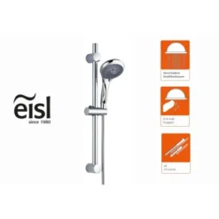 Eisl WELLY Stangenbrauseset Chrom -Badezimmerprodukte Geschäft setwelly5funktionenchrom 4